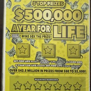 Raffle #1 - $250 Blowout & $500,000 Year For Life